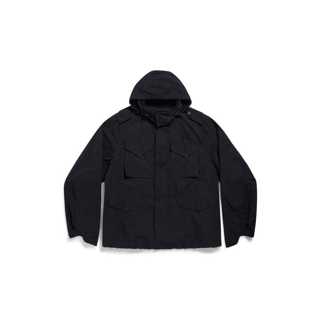 BALENCIAGA  |Balenciaga Military Parka in Black