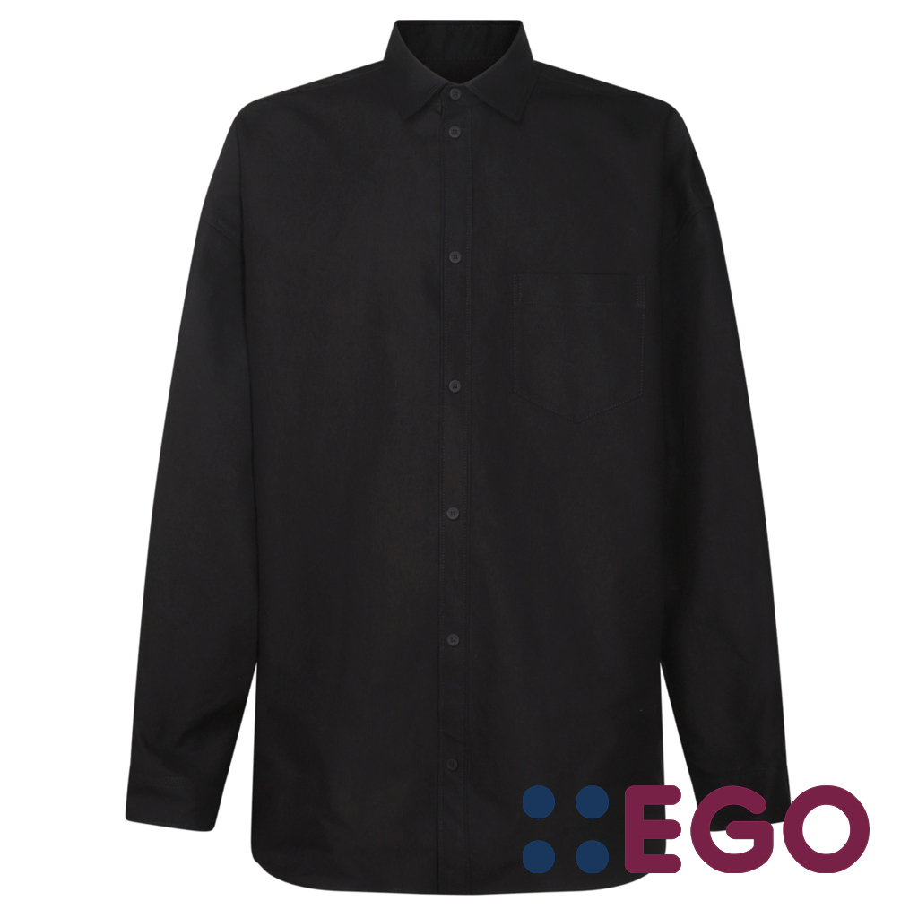 BALENCIAGA  |Outerwear Shirt Large Fit in Black