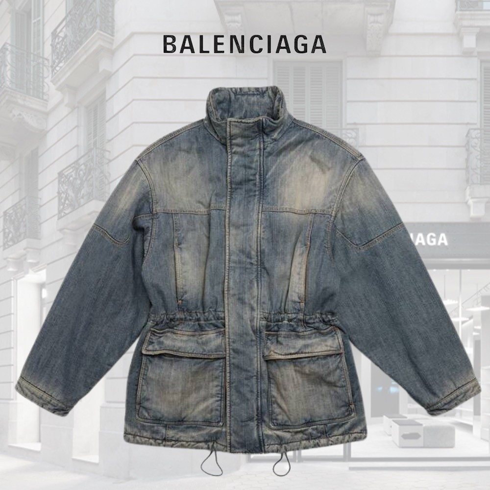 BALENCIAGA  |Parka in Light Blue