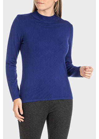 Basic Semi Turtle Neck Sweater