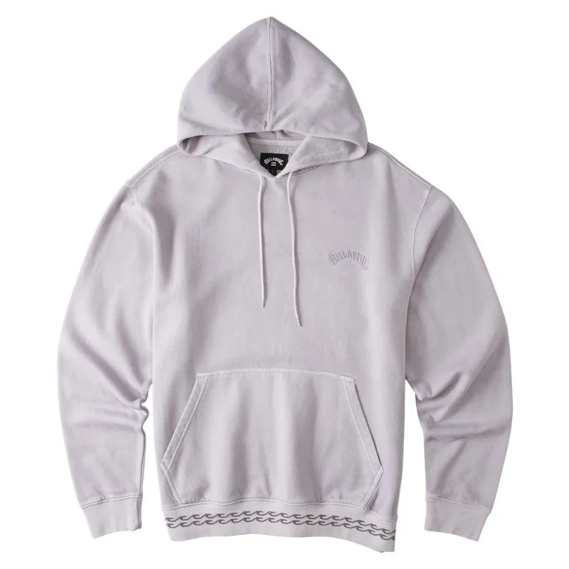 Billabong WAVE WASHED HOODY - GREY VIOLET