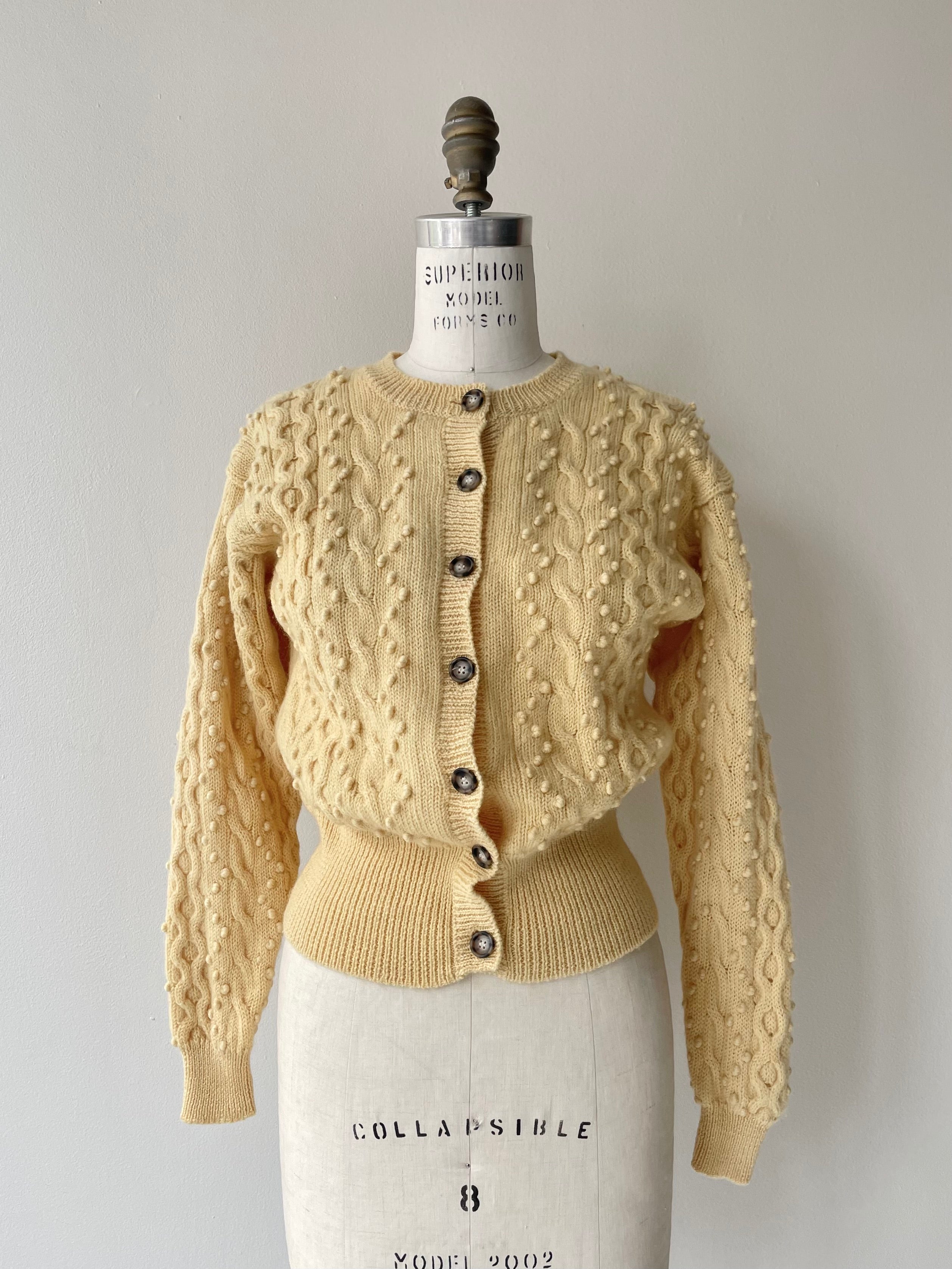 Butter Popcorn Wool Sweater