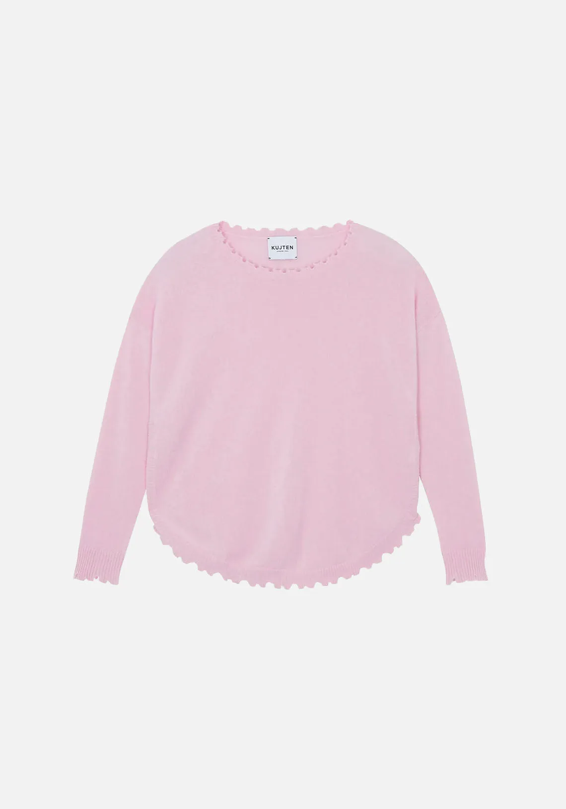 C NECK SWEATER 2320 ROSE MATIN