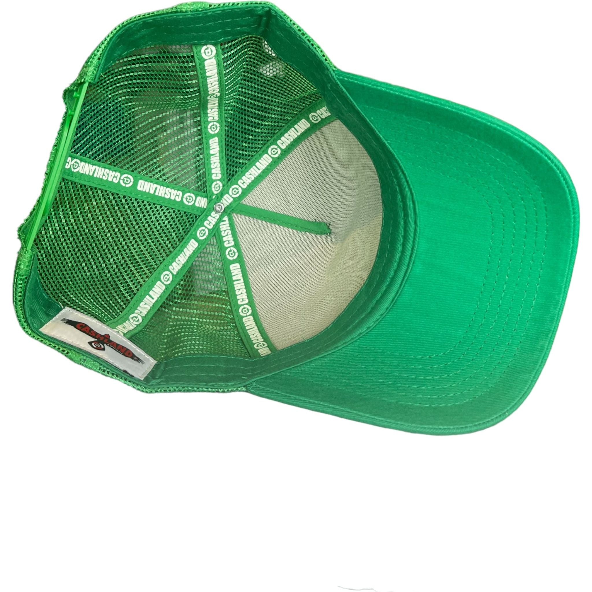 C Wing Premium Trucker  Kelly Green . White