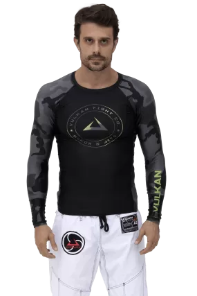 CAMO Long Sleeve Rashguard Black