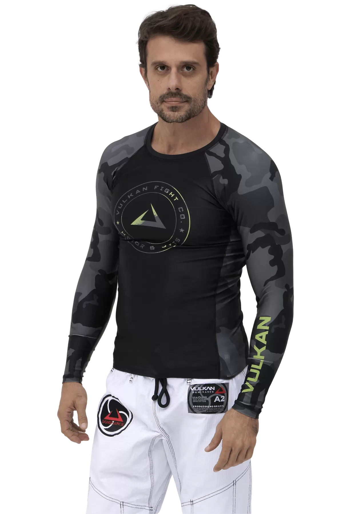 CAMO Long Sleeve Rashguard Black