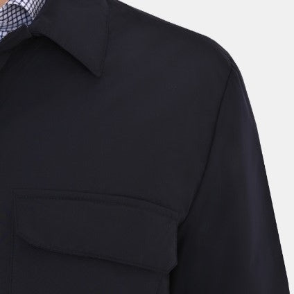 Canali Dark Navy Outerwear