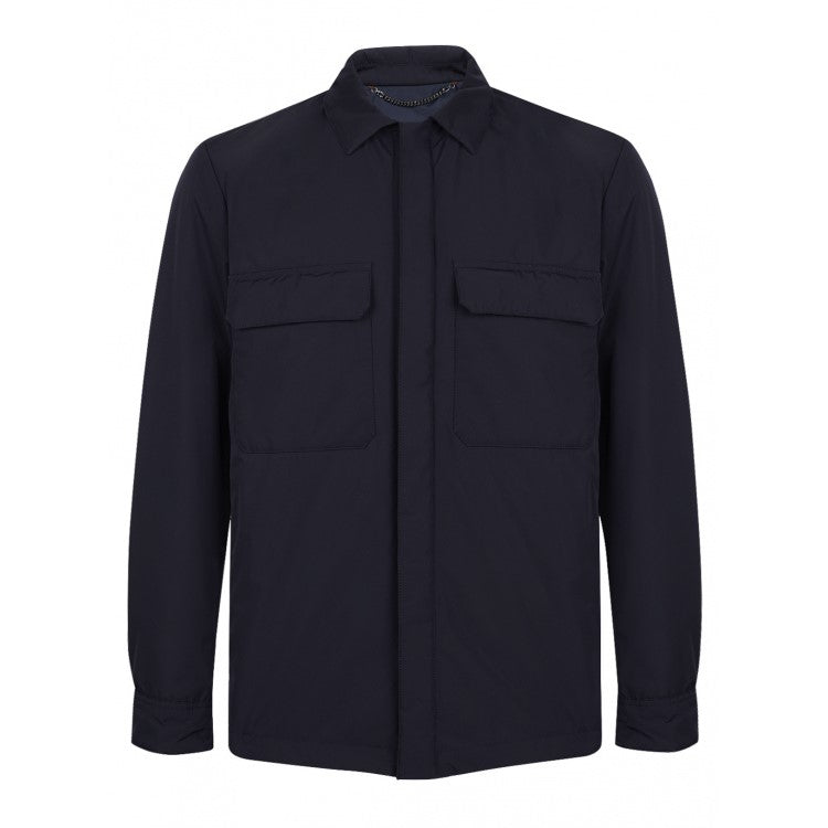 Canali Dark Navy Outerwear