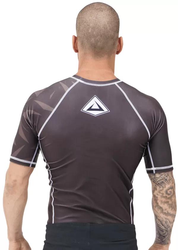 Challenge Rashguard Short/Sleeve Brown