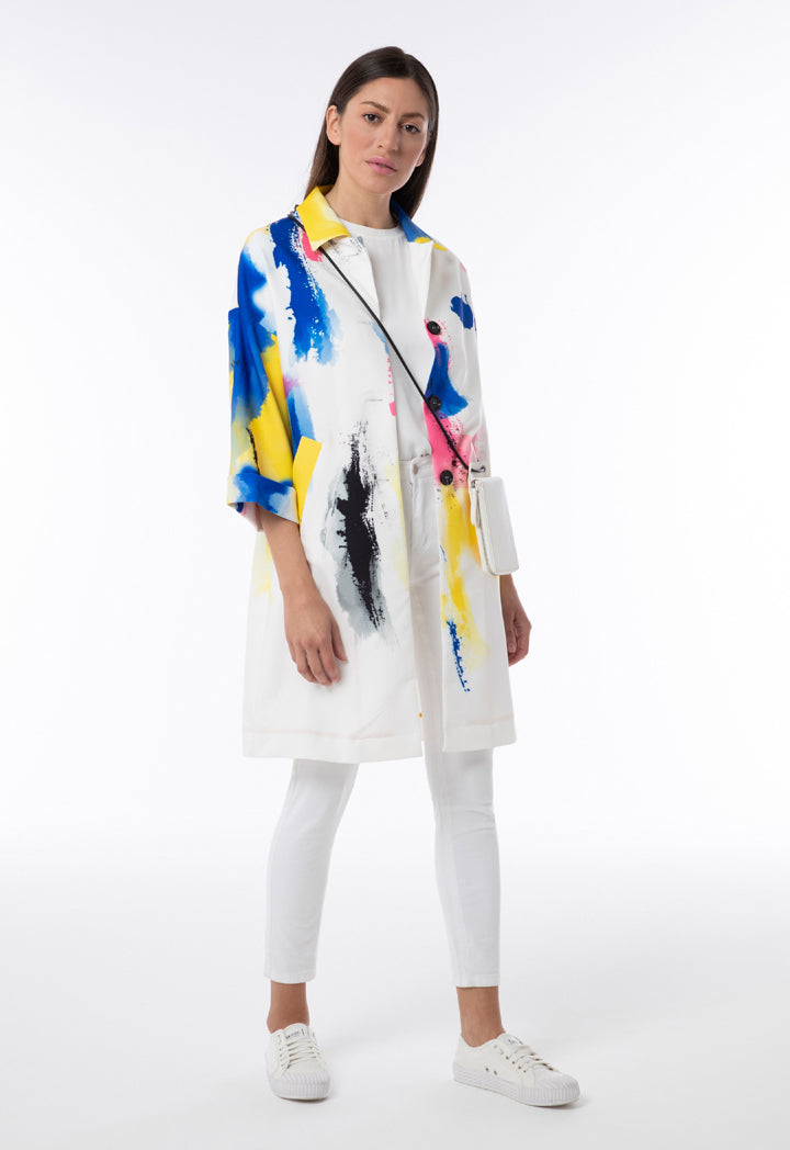 Coulisse Back Multicolor Outerwear