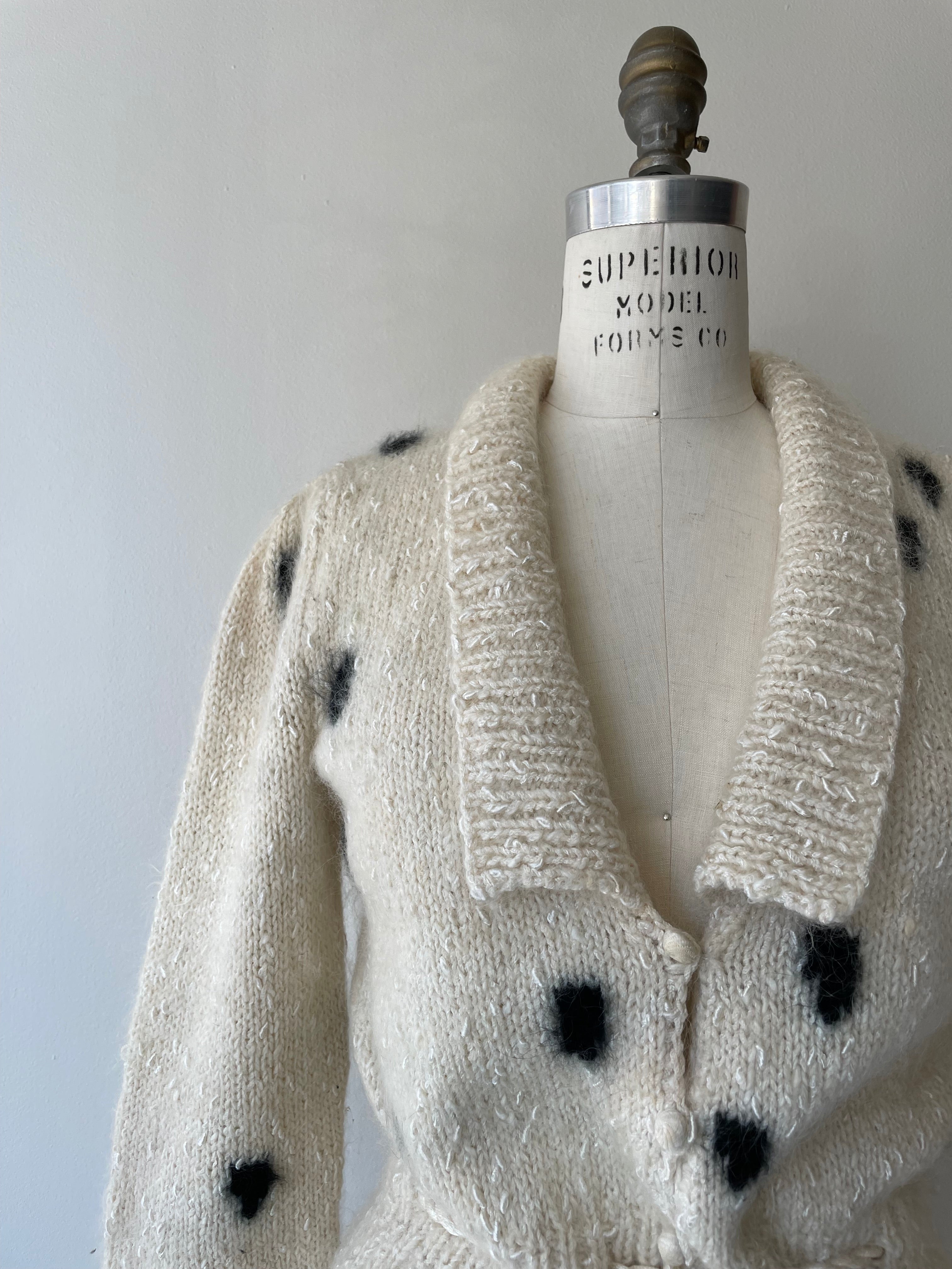 Dalmatian Silk & Angora Sweater