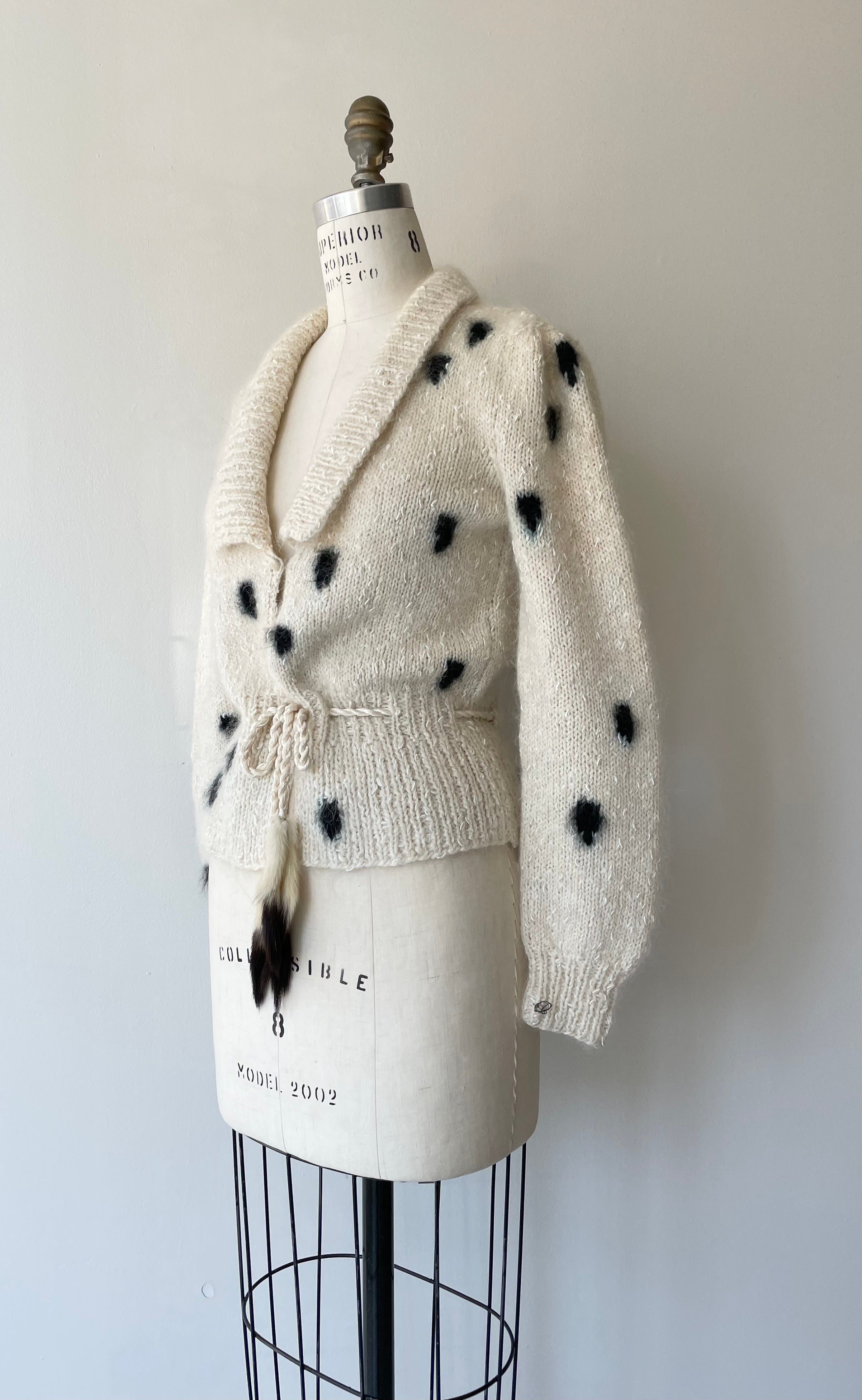 Dalmatian Silk & Angora Sweater