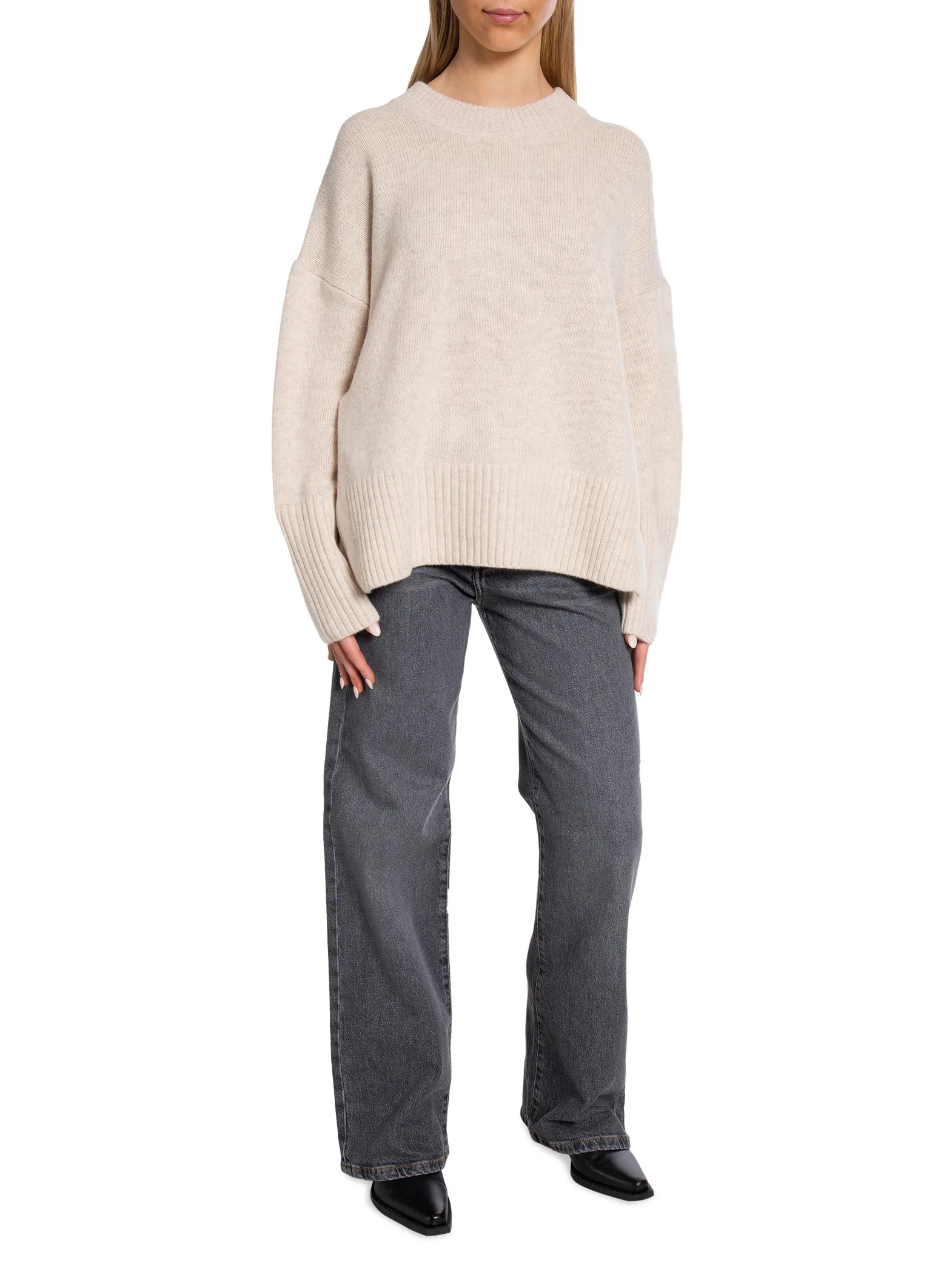 DAY SWEATER SHERRY CREME MELANGE