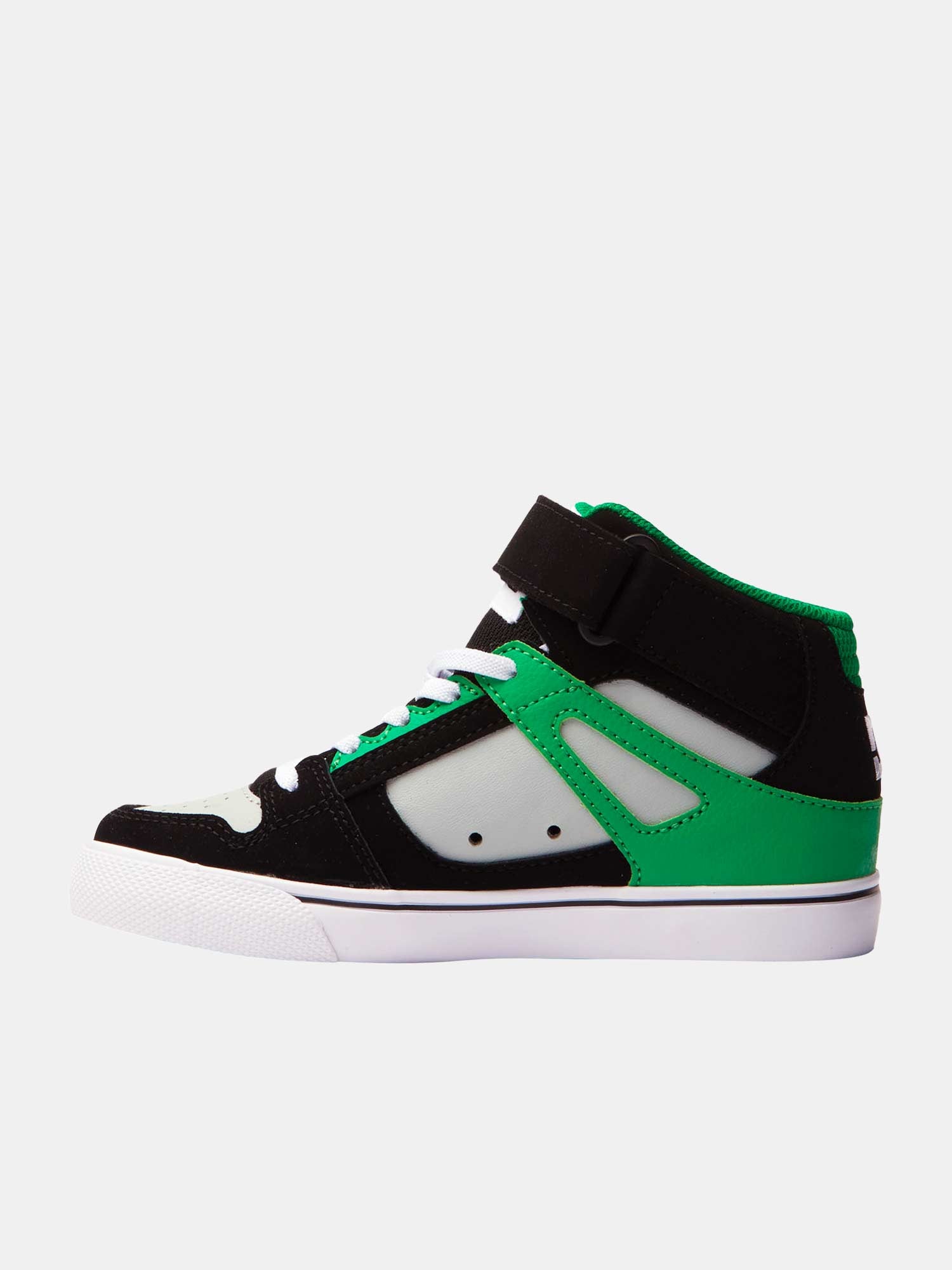 DC Youth Pure High-Top EV - Black / Kelly Green