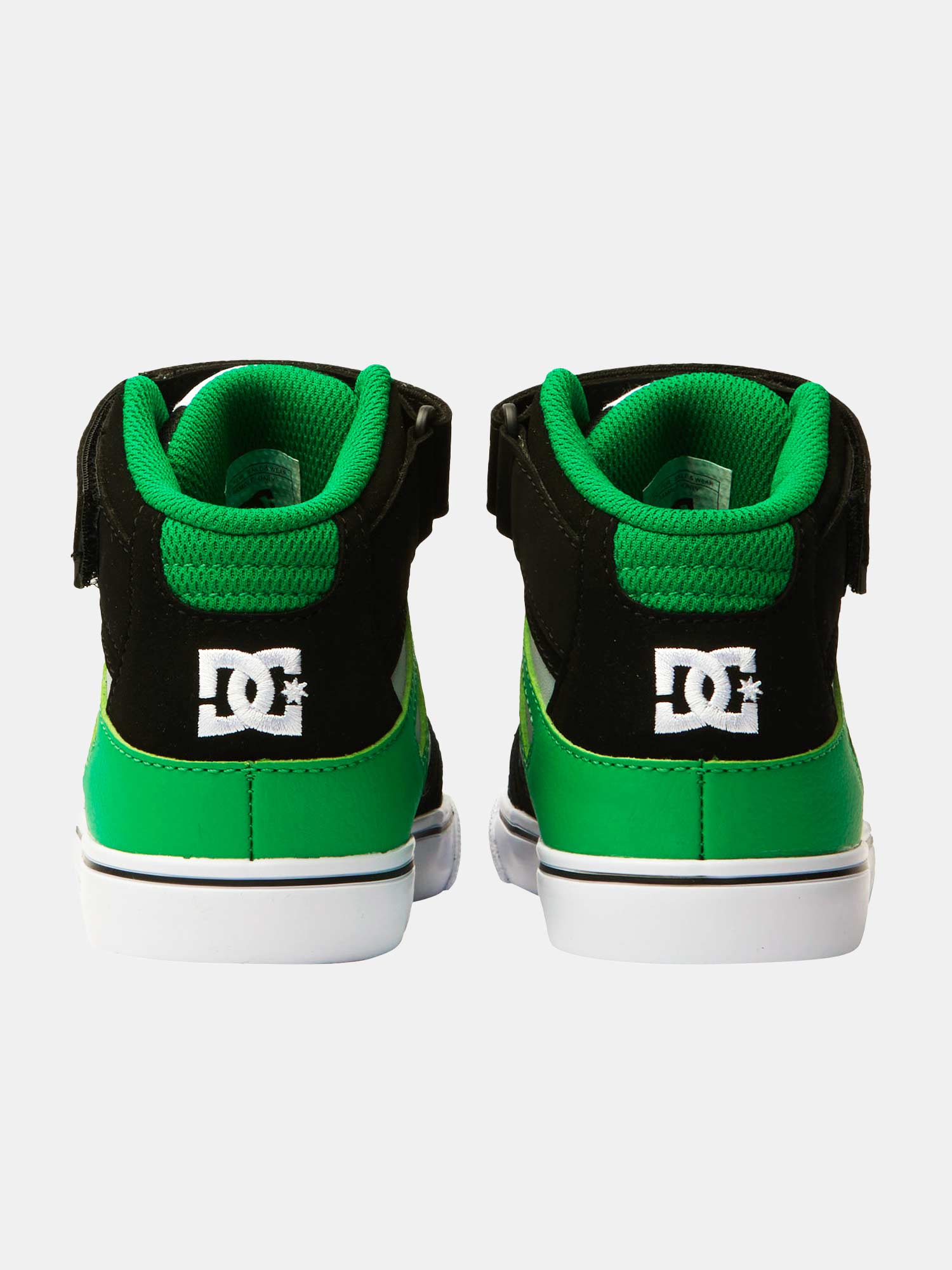 DC Youth Pure High-Top EV - Black / Kelly Green