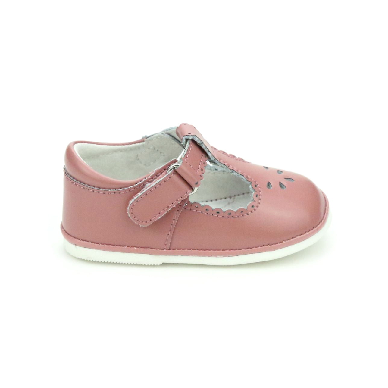 Dottie Scalloped T-Strap Mary Jane (Baby)