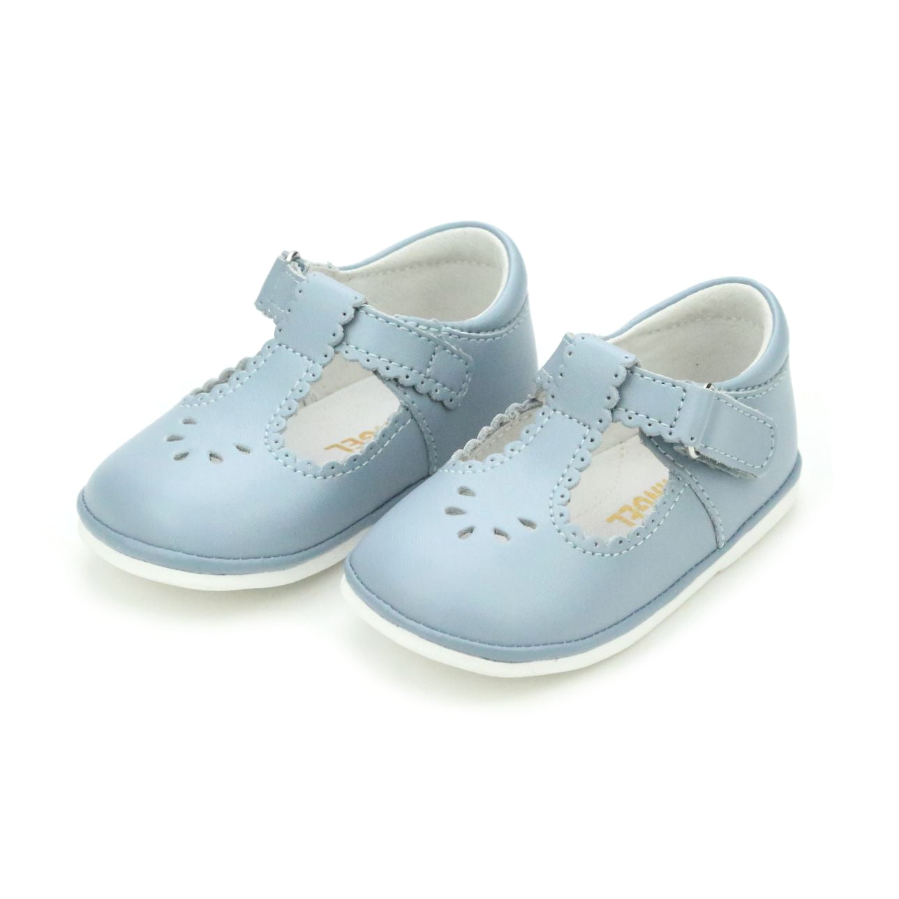 Dottie Scalloped T-Strap Mary Jane (Baby)