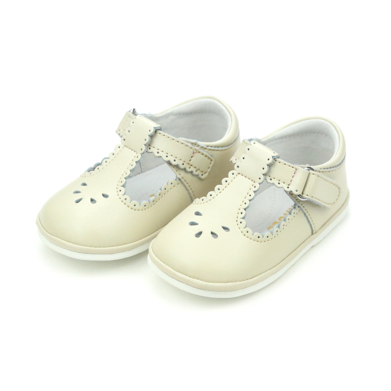 Dottie Scalloped T-Strap Mary Jane (Baby)