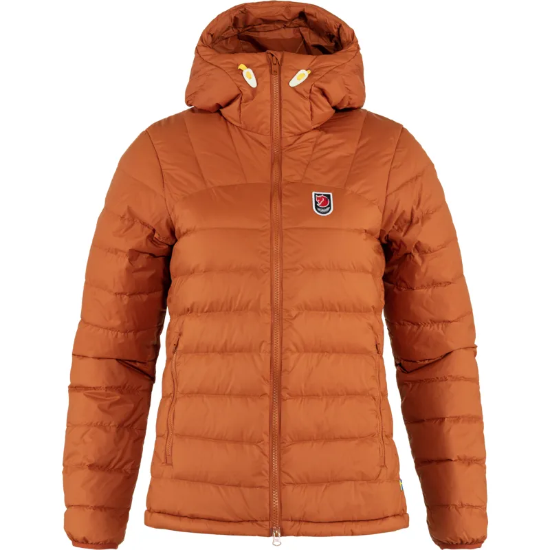 Fjallraven Womens Exped Pack Down Hoody Terracotta