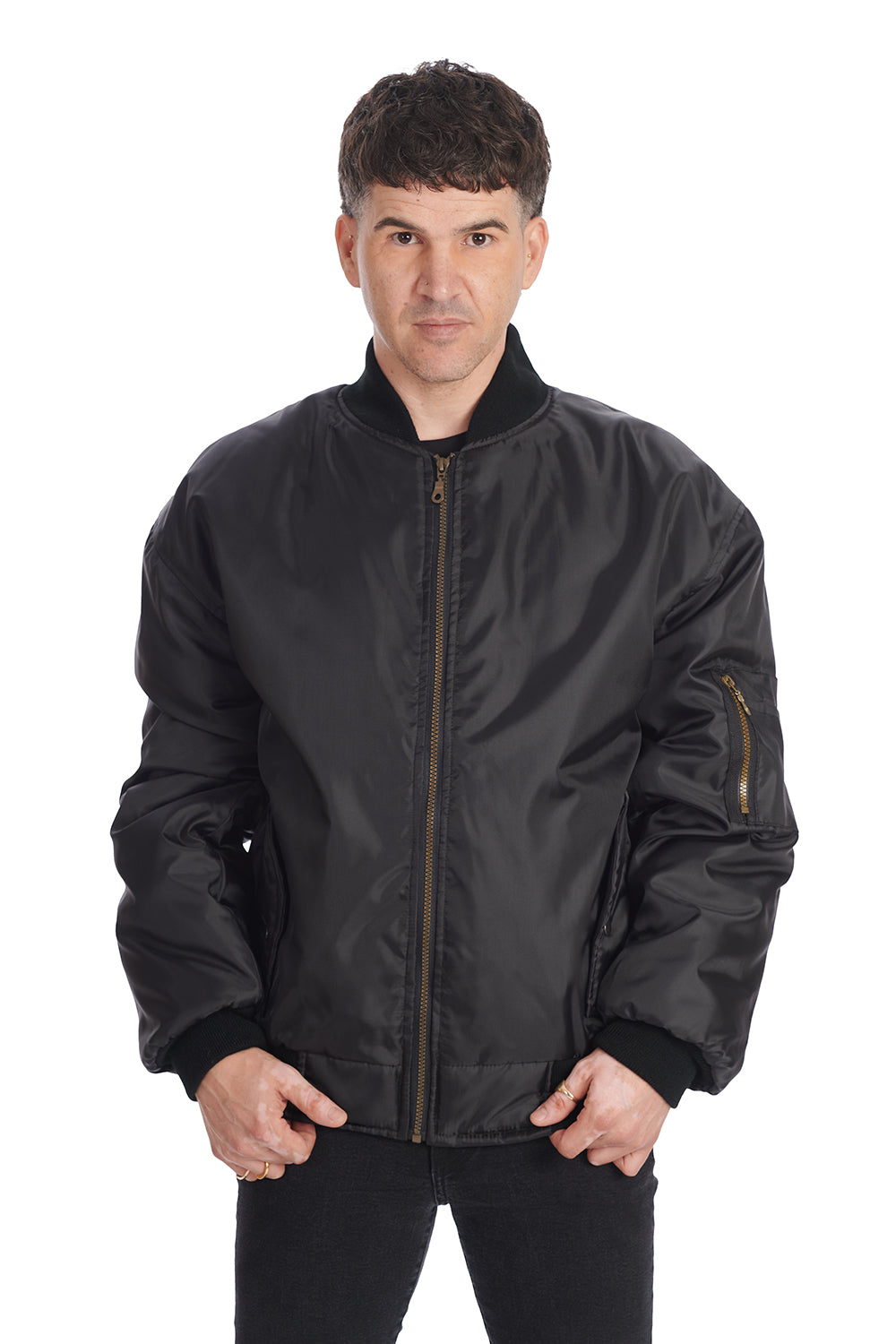 Flight Jacket-Black Banned Apparel