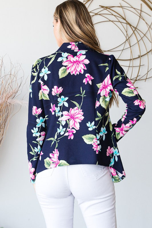 Floral Blazer