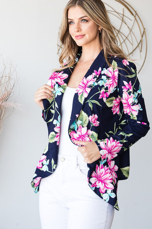 Floral Blazer