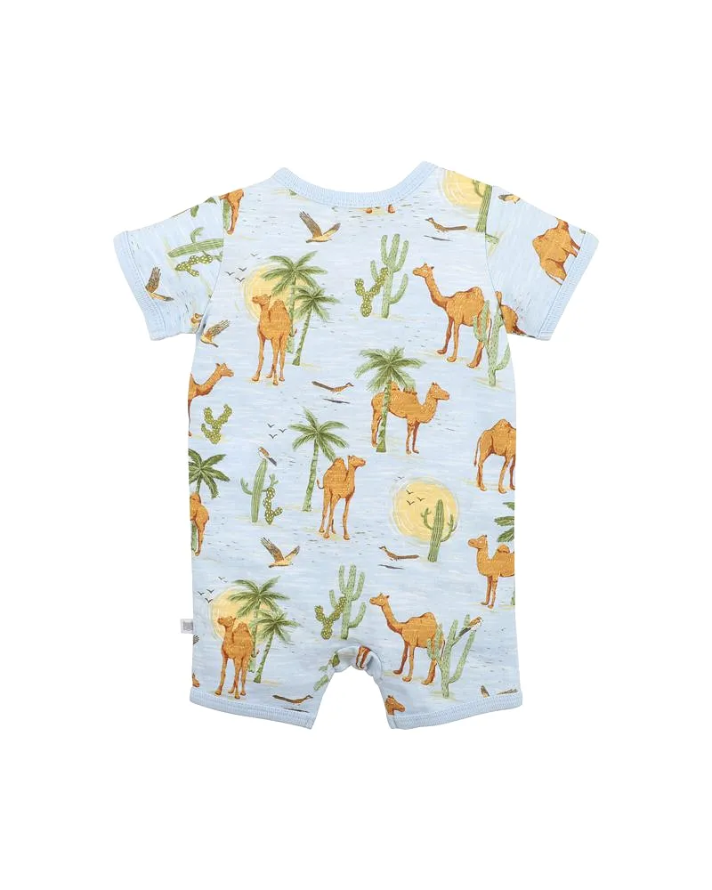 Fox & Finch Desert Mirage SS Zip Romper