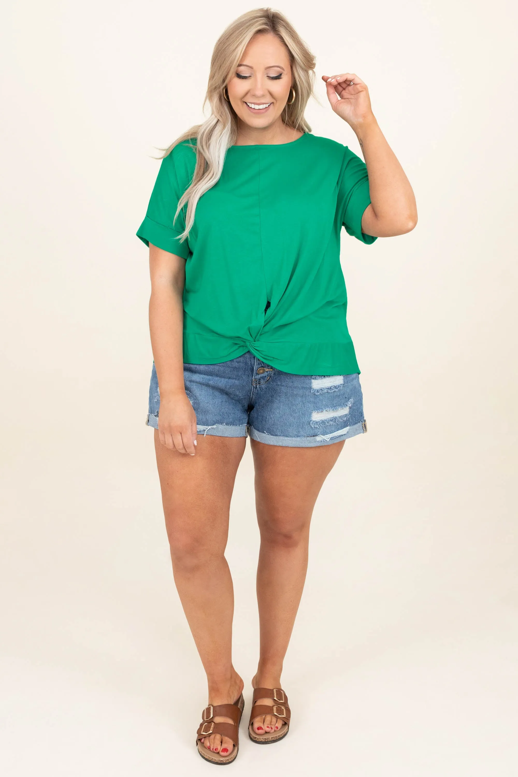 Gossip Only Top, Kelly Green