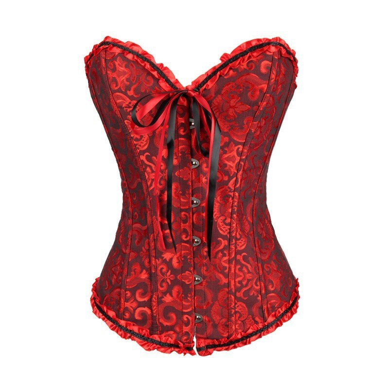 Gothic and Alternative Women's Waist Trainer Corset - Slimming Shapewear for a Sexy Figure