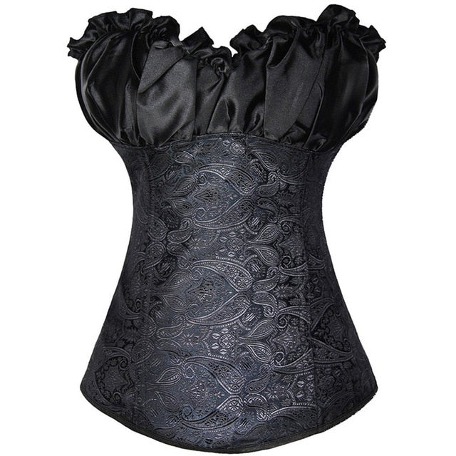 Gothic and Alternative Women's Waist Trainer Corset - Slimming Shapewear for a Sexy Figure