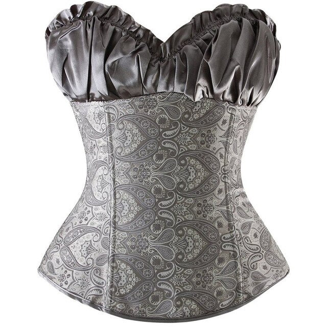 Gothic and Alternative Women's Waist Trainer Corset - Slimming Shapewear for a Sexy Figure