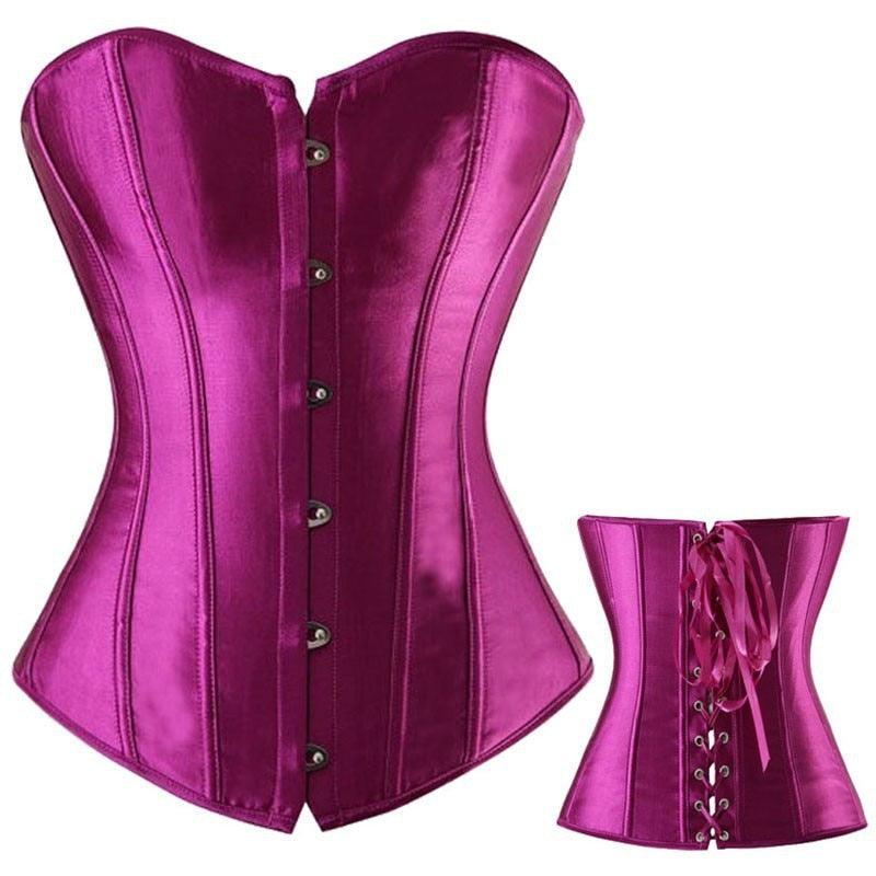 Gothic and Alternative Women's Waist Trainer Corset - Slimming Shapewear for a Sexy Figure