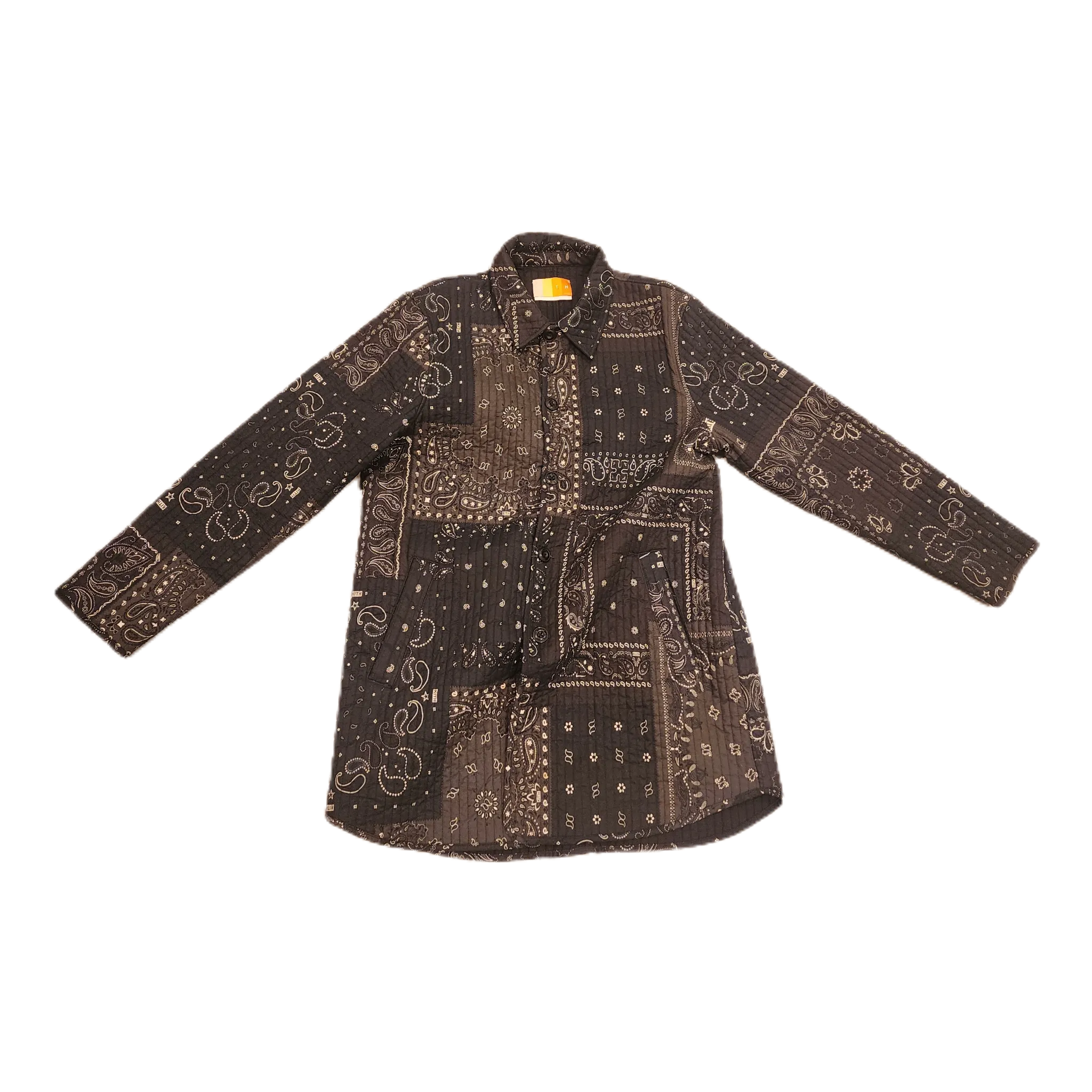 KITH - Bandana Paisley Print Coat - Size Large