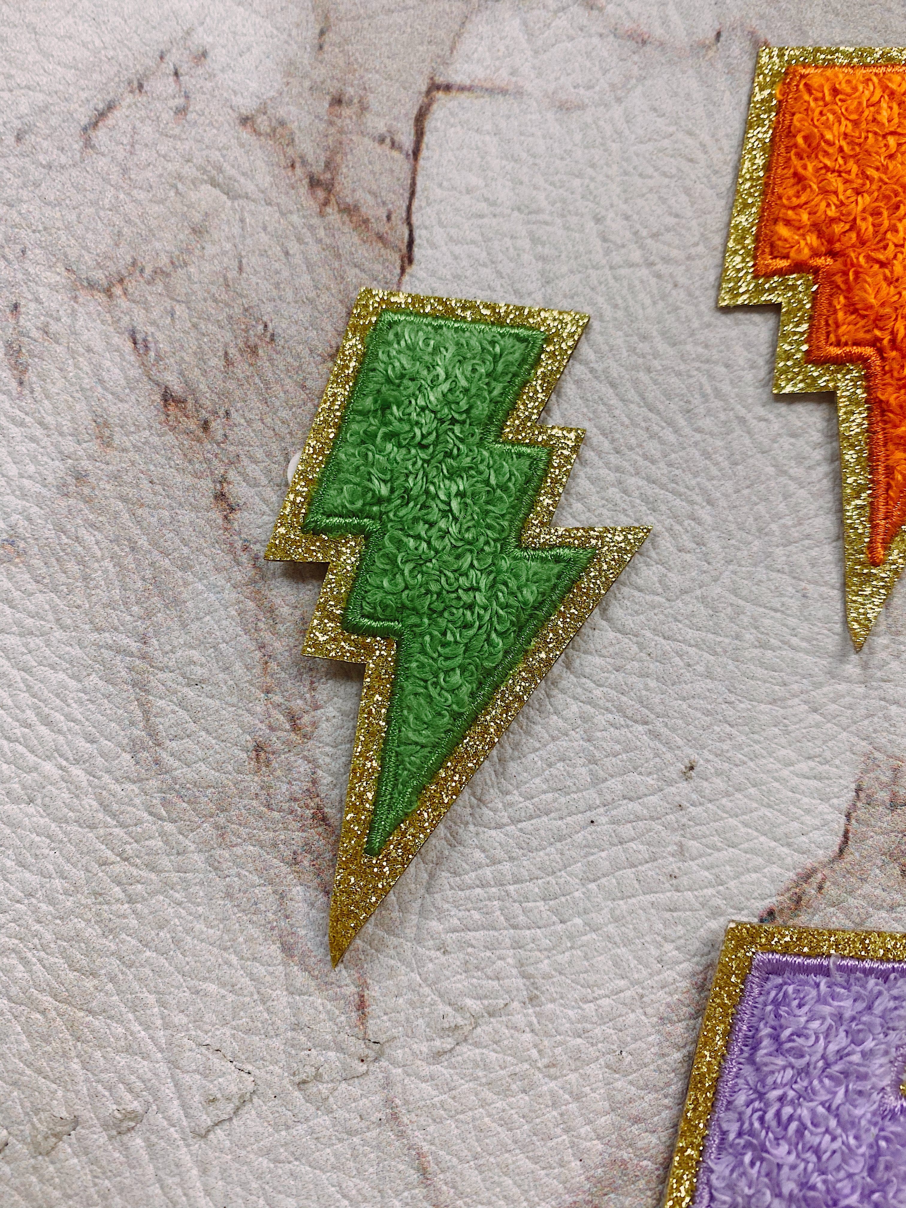 Lightning Bolt Varsity Patch