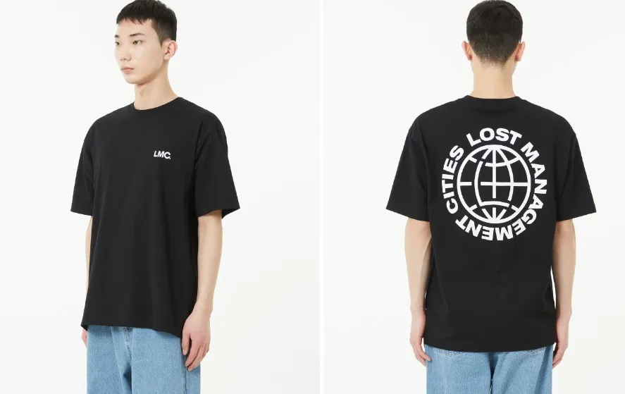 LMC  |Unisex Street Style Plain T-Shirts