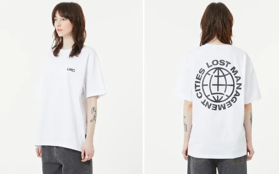 LMC  |Unisex Street Style Plain T-Shirts