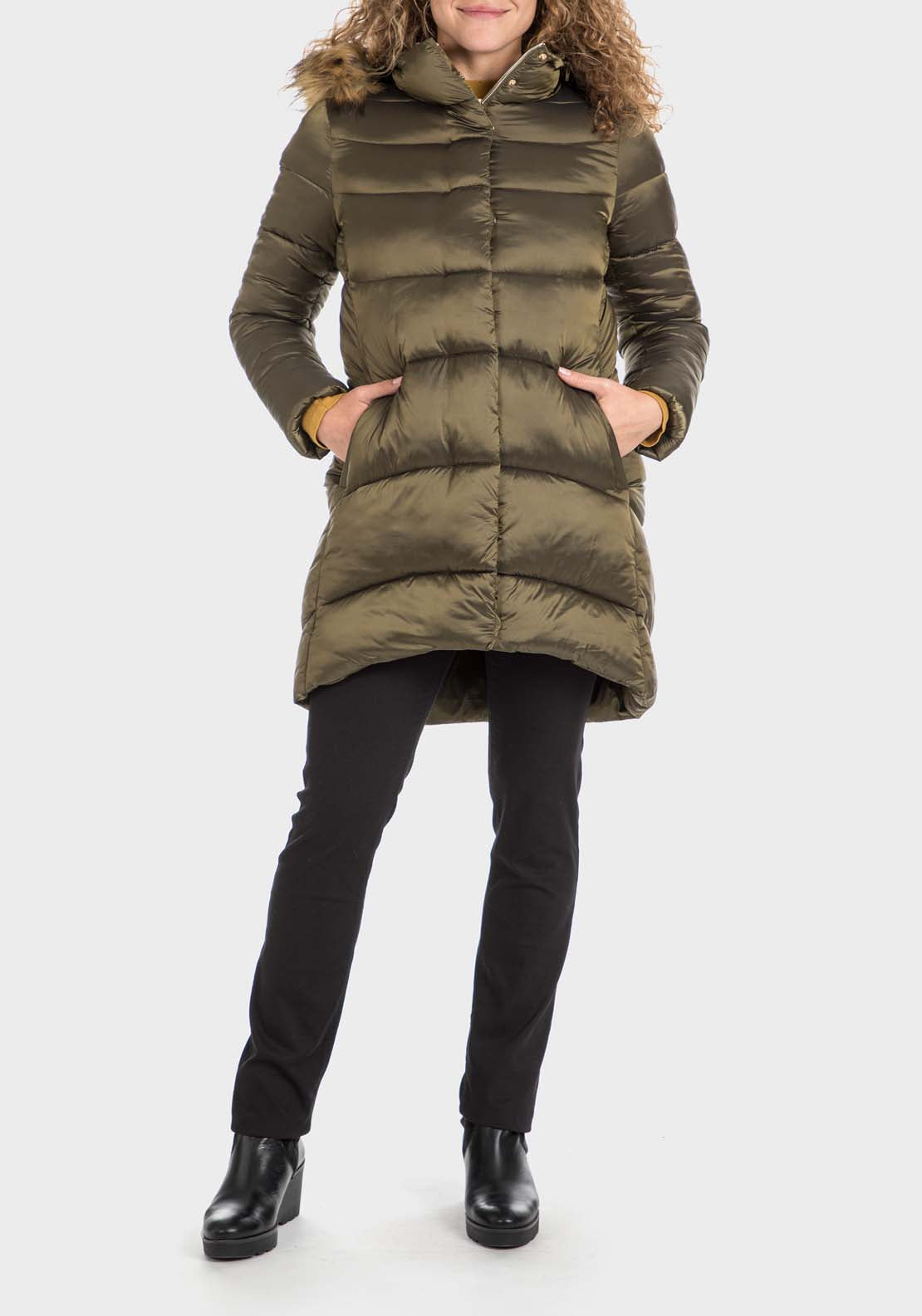 Long Green Parka