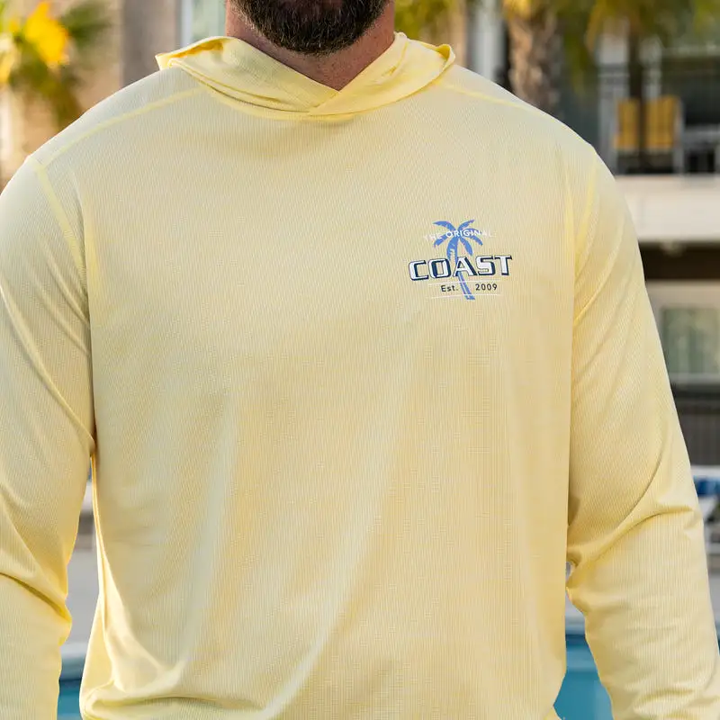 Long Sleeve Palm Coast Shield Performance Hoodie