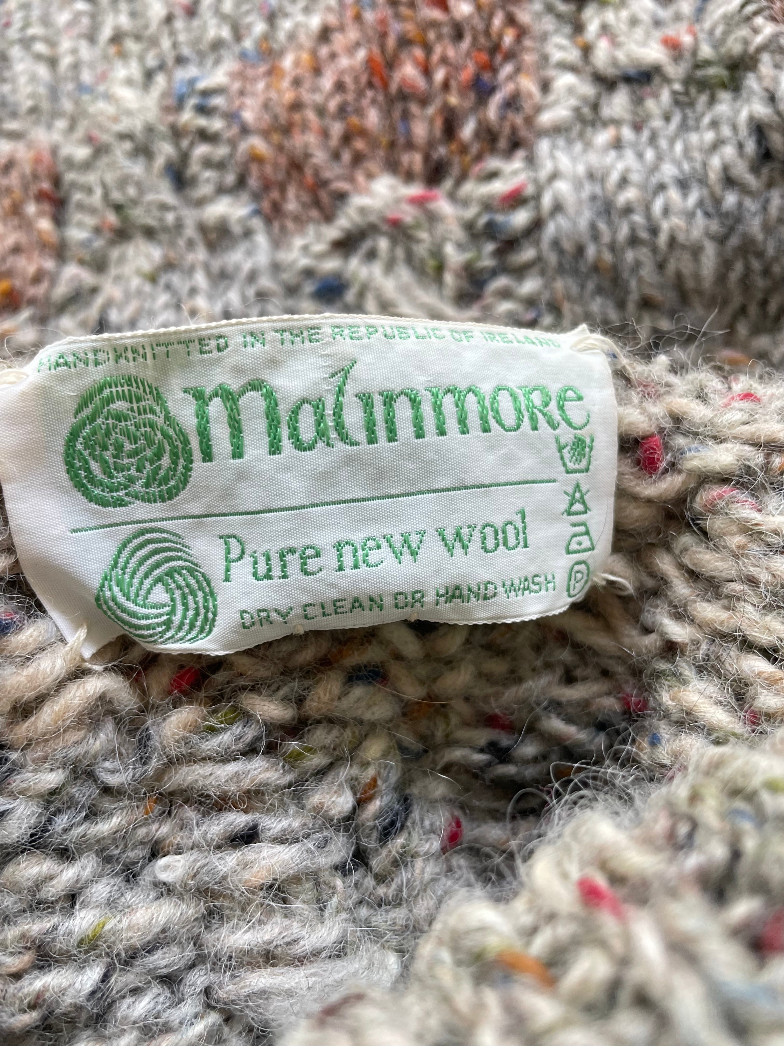 Malinmore Irish Wool Sweater | 1970s