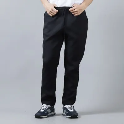 Manual Alphabet Dry Hopsack Easy Pants Black - Matching