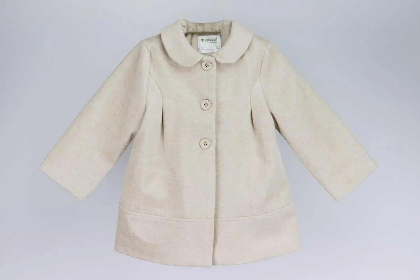 MAYORAL BABY GIRLS WOVEN COAT 18 MONTHS