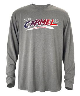 Men's Performance Tech Long Sleeve - Carmel Marathon Weekend