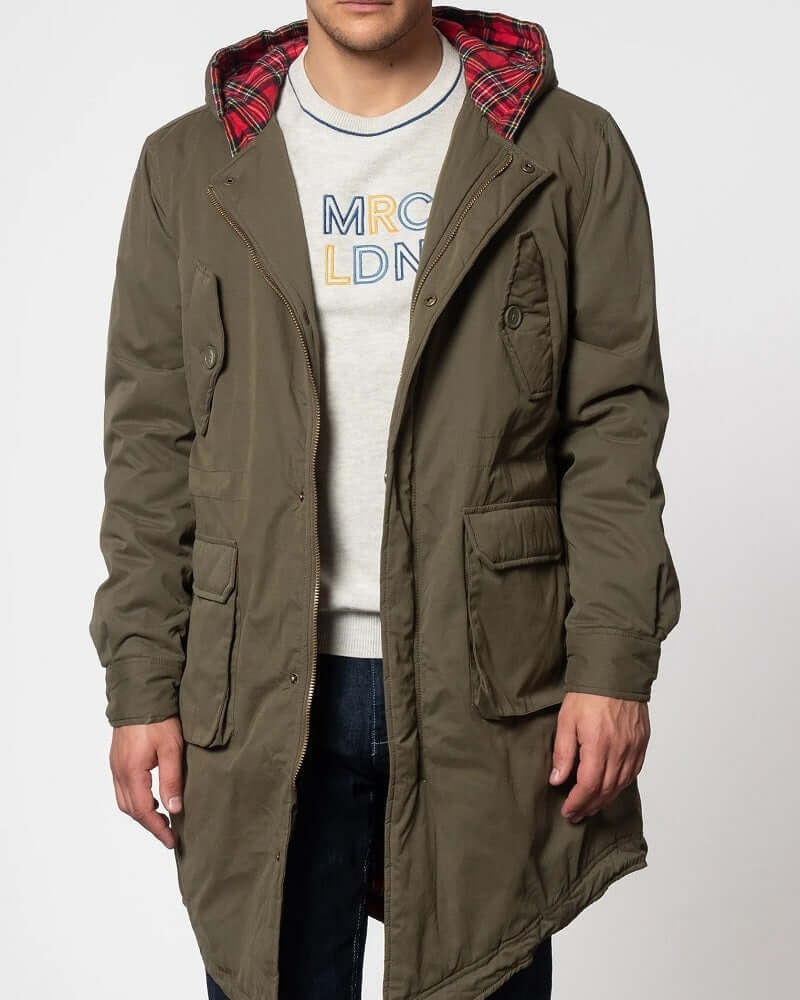 Merc TOBIAS Fishtail Parka Combat Green