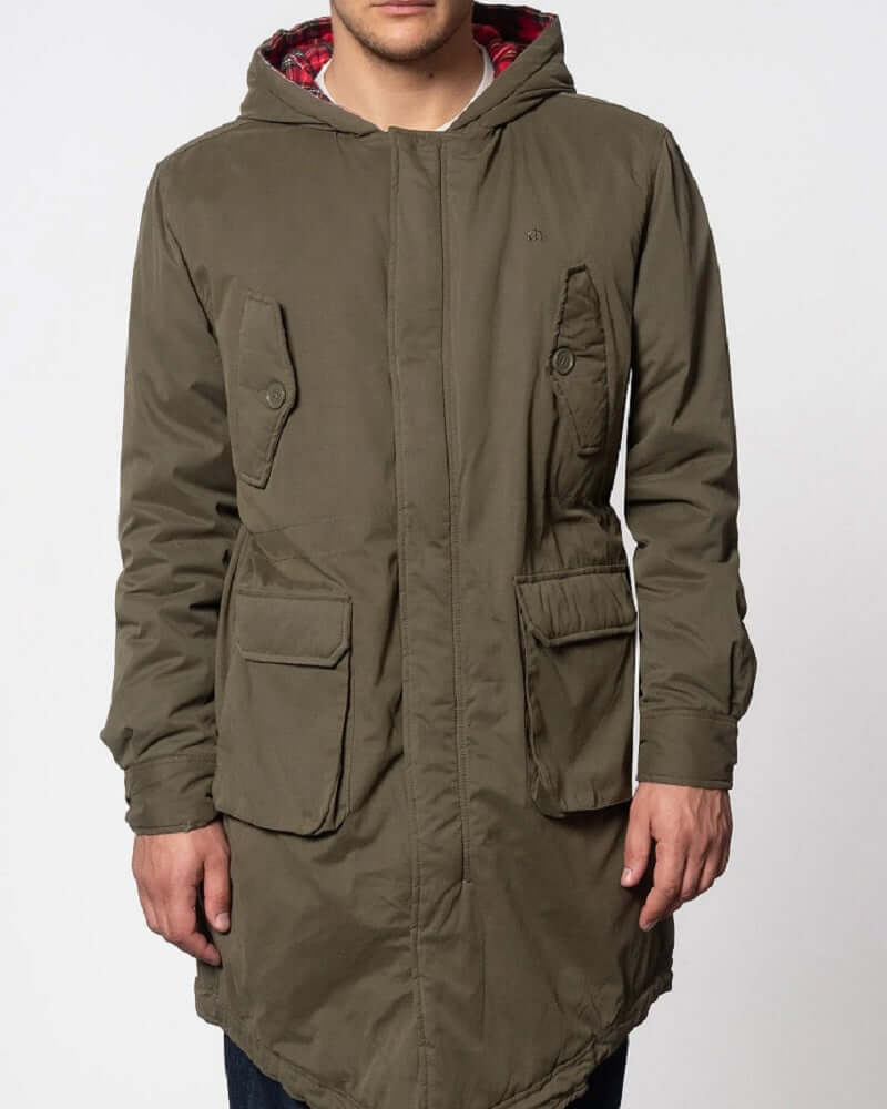 Merc TOBIAS Fishtail Parka Combat Green