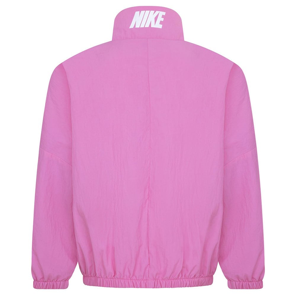 NIKE JUNIOR WINDBREAKER PINK JACKET