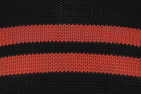 Olivia Sweater | Black / Red