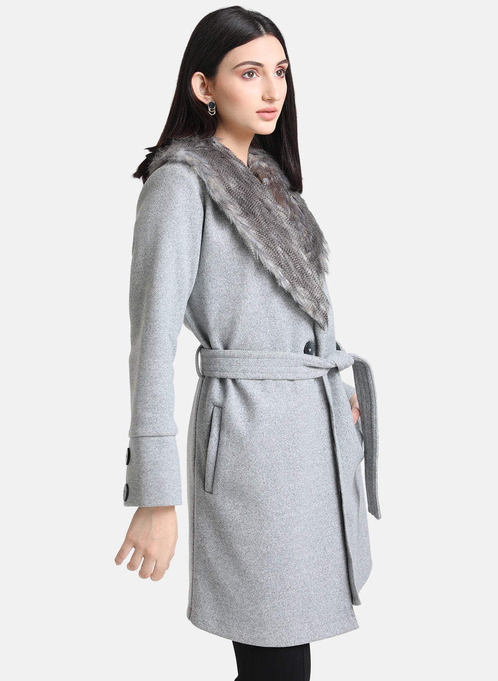 Overcoat With Belt