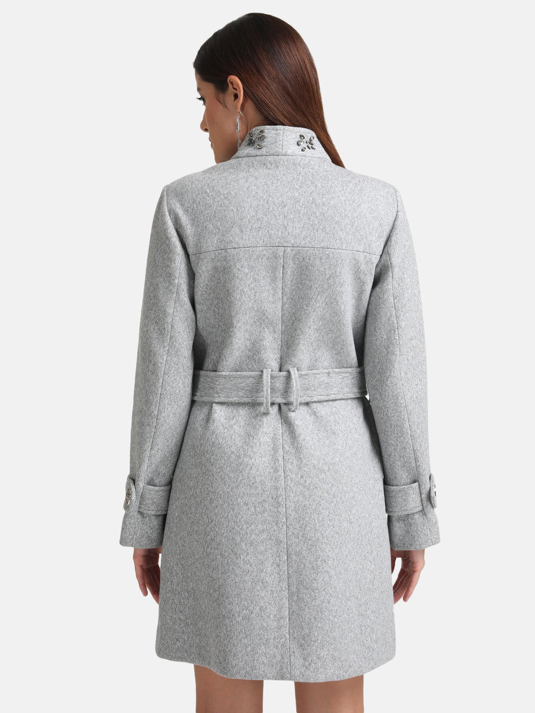 Overcoat With Embellishment