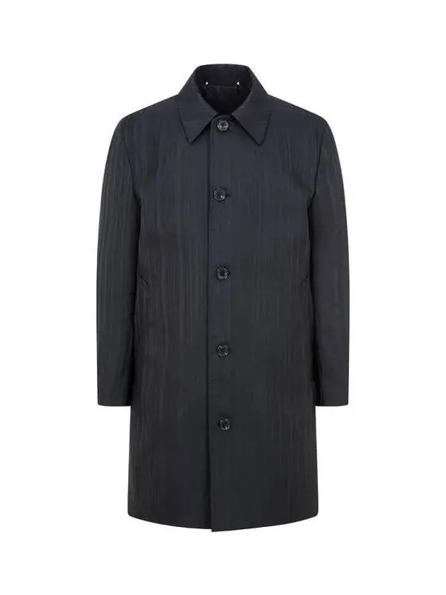 Overseas station season big chance 8 18 side vent striped coat black 271660