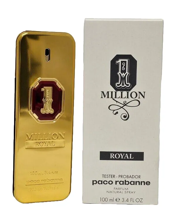 Paco Rabanne 1 Million Royal 3.4 oz/100ml For Men *TESTER BOX*